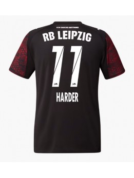 Billige RB Leipzig Conrad Harder #11 Tredjedrakt 2025-26 Kortermet